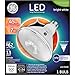 GE Lighting 38460 LED Flood Light Bulb, Bright White, Clear, Par38, 500 Lumens, 7-Watts - Quantity 1