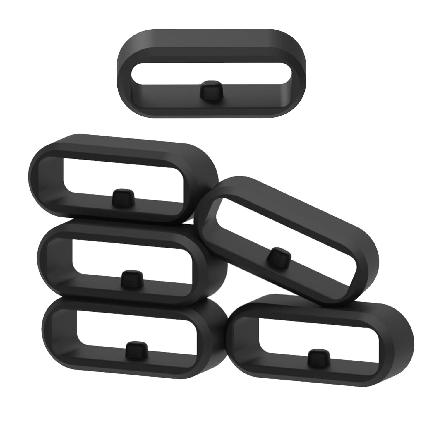 Fastener Ring for Forerunner 645 Music Watch Strap, Replacement Security Loop Silicon Connector Band Keepers Holders intended for Garmin Fenix 7S/Venu 2 plus/Forerunner 645/645M/245