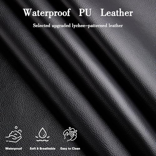 WUSOUPU PU Leather Cushion Covers