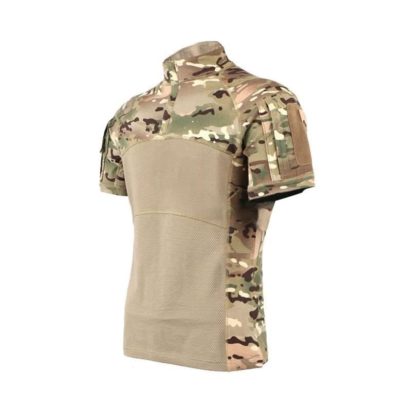 Chemise tactique camouflage manches courtes Desert coupe 3X-Large légère - 5