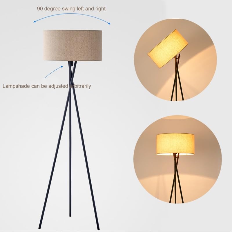 Lampe pour bureau à intensité variable avec trépied stable - 4