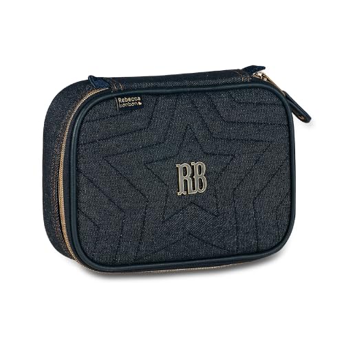 Estojo Box Rebecca Bonbon Jeans Coleção Denim Vintage