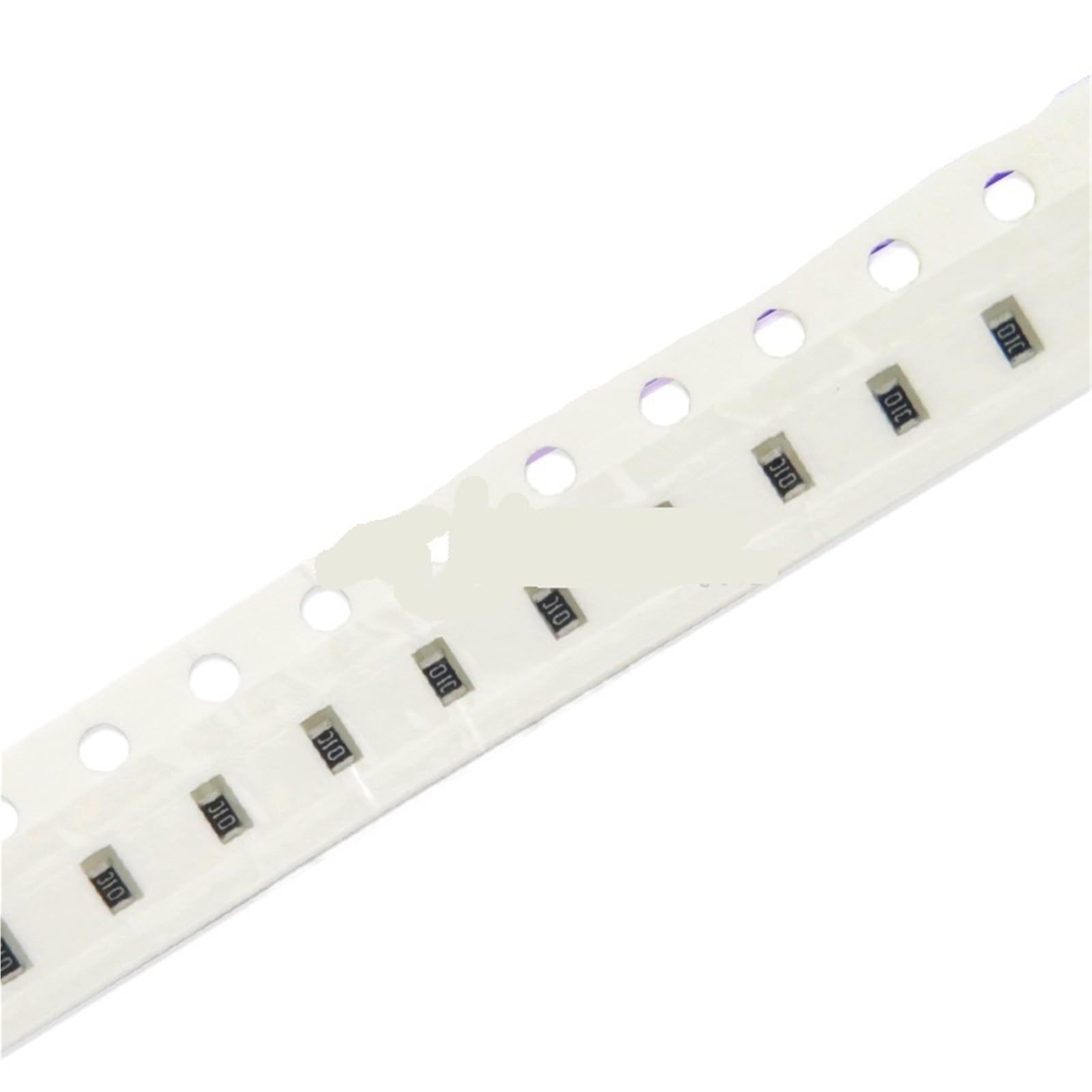Juego de 100 resistencias SMD 0603, 1%, 0R ~ 10M, 1/4W, 0, 0,1, 1, 10, 100, 150, 220, 330 ohmios, 1K, 2,2K, 4,7K, 10K, 100K, 1R, 10R, 100R, 150R, 220R, 330R, 1M, 10M(33K)
