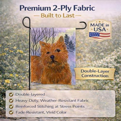 Norwich Terrier Flag drapeau jardin résistant multicolore - 5