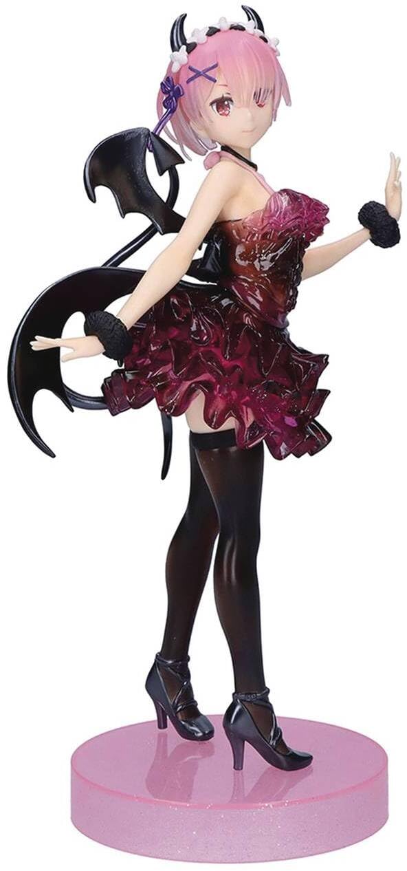 Banpresto Figura de Acción Ram Re:Zero -Starting Life In Another World- Espresto-Clear&Dressy, Special Color Ver. 22 cm, BP89696P Multicolor, Figura Coleccionable optimo para los fanaticos del Anime