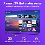 Roku Smart TV 2025 – 50-Inch Select Series, 4K HDR TV – RokuTV with Enhanced Voice Remote – Flat Screen LED Television with Wi-Fi for Streaming Live Local News, Sports, Family Entertainment - Image 3