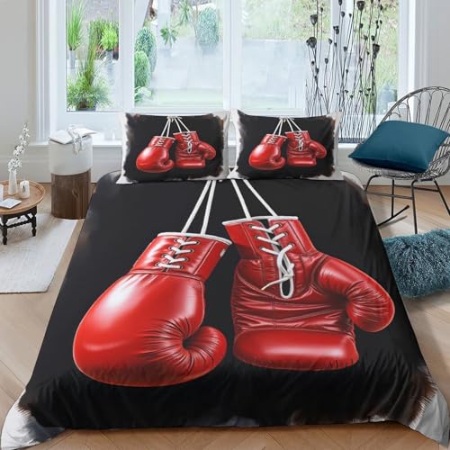 Housse de couette cavalier microfibre 3D premium 260x220 parure de lit chic - 4