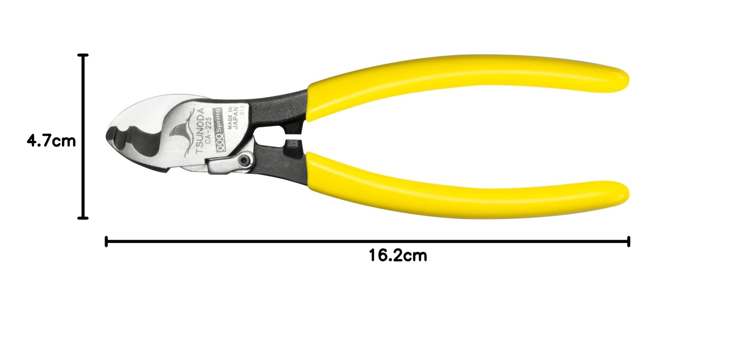 Tsunoda, CA-22S Obcinak do kabli z wbudowaną sprężyną (150 mm)