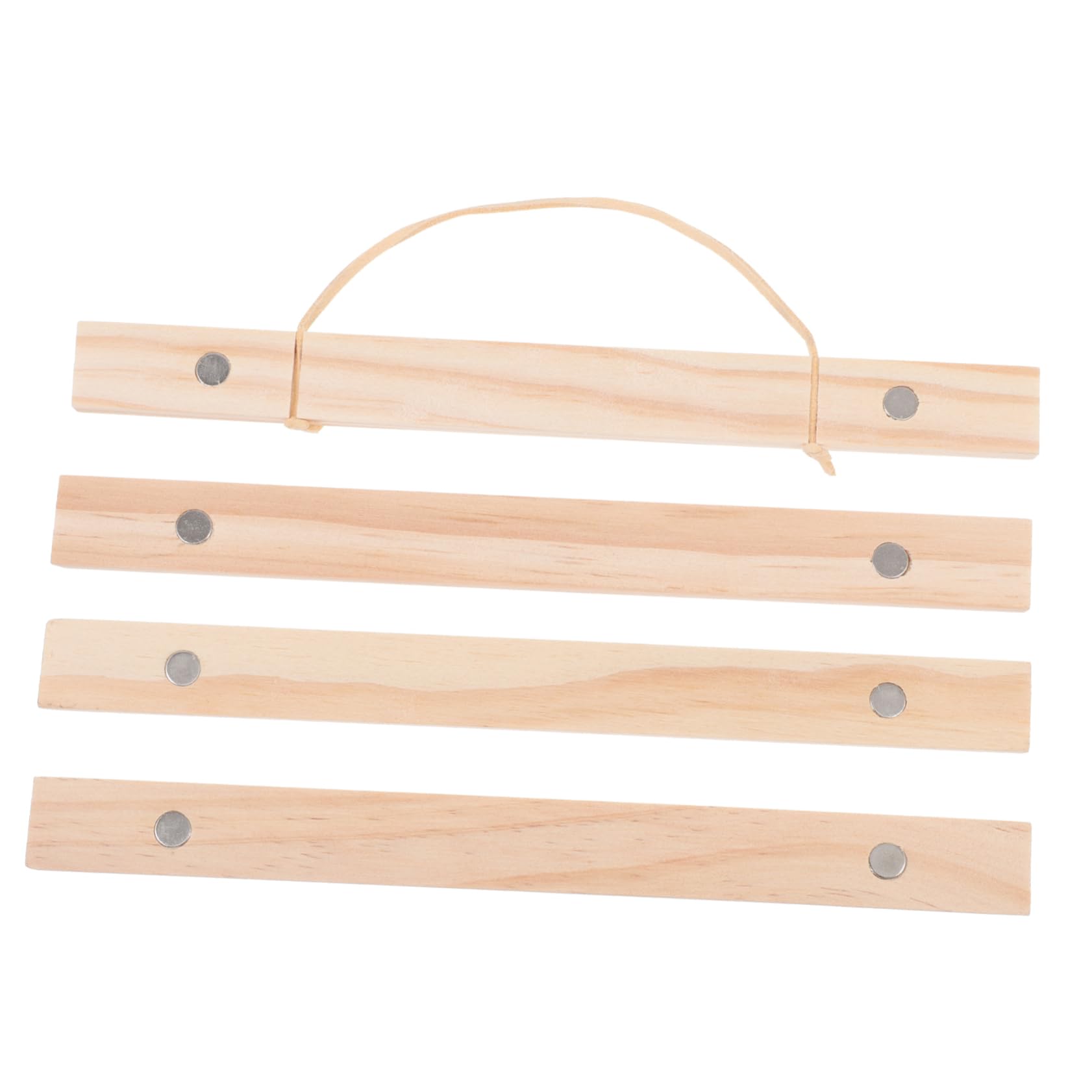 Zerodeko 1Set Magnetic Painting Hanger Scroll Frame DIY Wall Art Display for Living Room Bedroom Office Magnet Holders for Posters and Prints