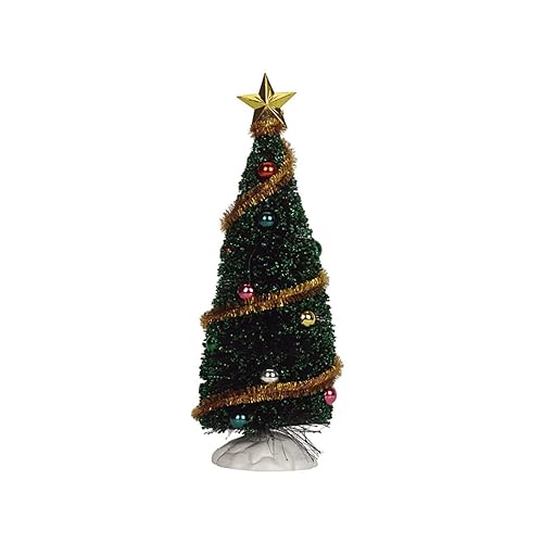 LEMAX 04493 Sparkling Green Christmas Tree, 6.50-inches x 2.56-inches x