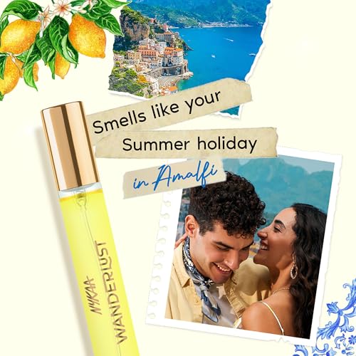 Image of Nykaa Wanderlust Summer in Amalfi Eau De Parfum I Travel size, mini Perfume for Women - 16 ml I Mandarin and Basil Perfume | Long-Lasting, Travel‐Friendly, Vegan,Paraben‐Free, IFRA Certified