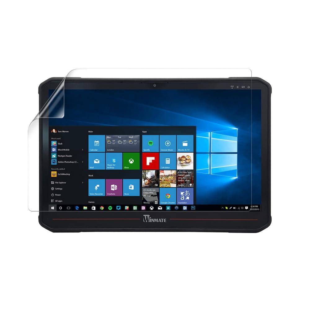 celicious Silk Mild Anti-Glare Screen Protector Film Compatible with Winmate M140TG [Pack of 2]