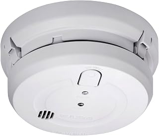 Deta 1163 Optical Smoke Alarm 240V with 9V Replaceable Battery Back Up (White) Price In India