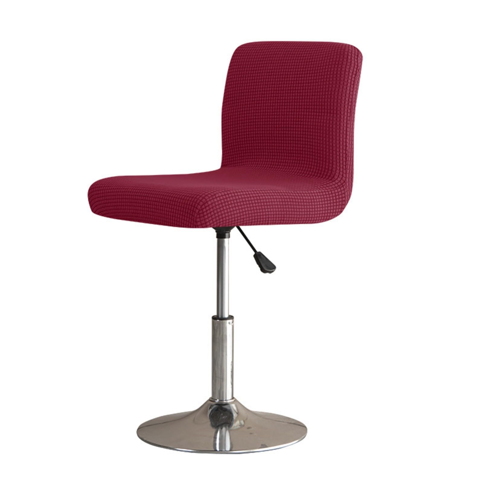 Housse de tabouret de bar bordeaux idéale pour cuisine et îlot central