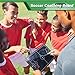 ZEMBSOYA Soccer Coaching Board,16 Inch LCD Electronic Soccer Coaching Board,Digital Soccer Training Board with Pen for Soccer Training Equipment(2 PCS)