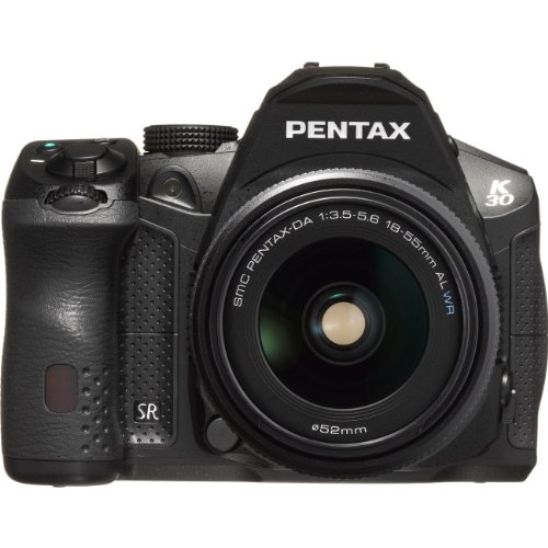 Pentax Weather Sealed Digital SLR K-30 Lens Kit Black w DA L 18-55