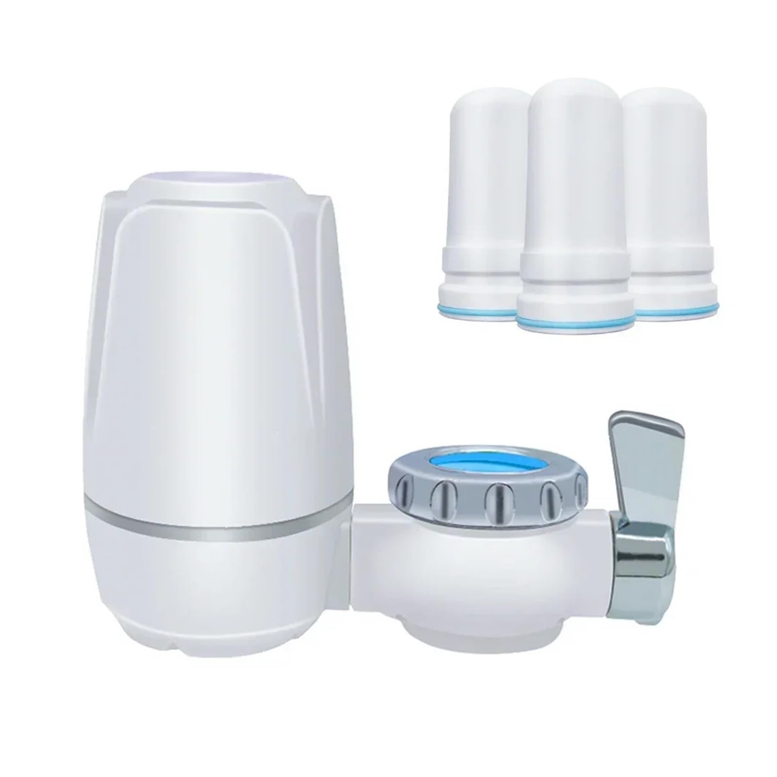 Purificador de agua grifo cocina Kubichai, compatible con filtros carbón activado(C)