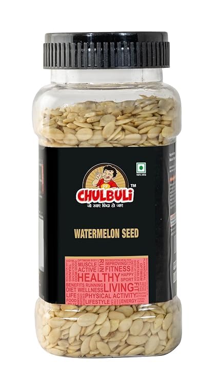 "PP CHULBULI Superfood Seed Combo Pack of 7 | Mix Seed s, Sunflower, Pumpkin, Treasure Mix, Water Melon, Rosted Flex, Rosted Pumpkin | 200g Each | Vegan, Gluten-Free, Health & Fitness" 4