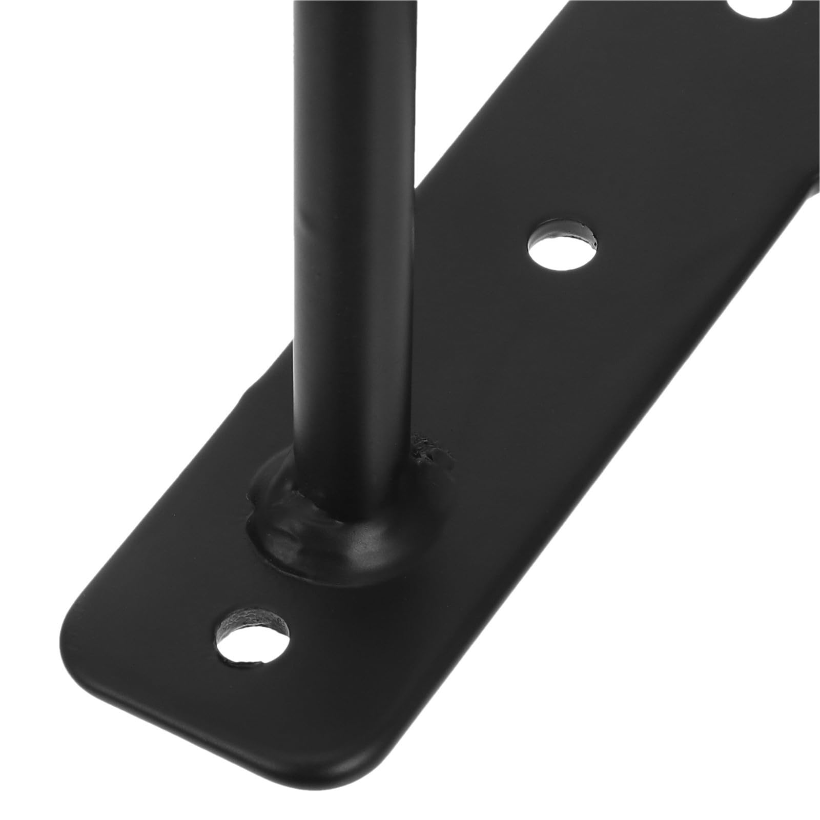 4 Pezzi Gambe Tavolo in Ferro Nero Stile Hairpin
