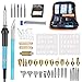 Produktbild Elektrisches Bügeleisen Set, Gravur Elektrischer Stift 60W Einstellbare Interne Hitze Carving Messer, Tragbare Gravur Pinsel, Schweißwerkzeug, Für Verschiedene Reparaturen Verwendet