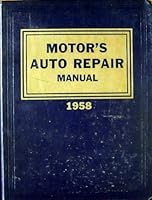 Motor's Auto Repair Manual - 1958 B000P90N0I Book Cover