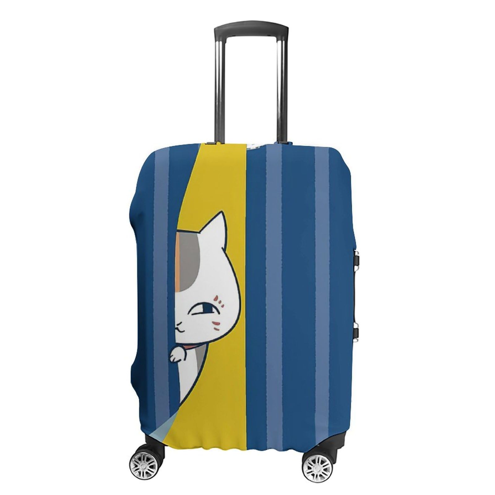 Amazon.co.jp: ニャンコ先生 猫 アニメ スーツケースカバー キャリー