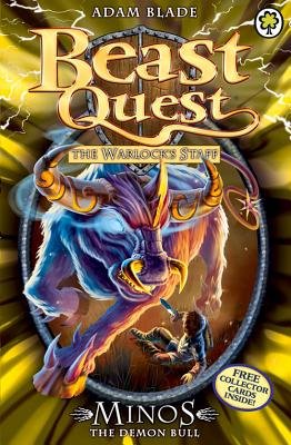 By Adam Blade The Warlock's Staff Series 9: Minos the Demon Bull (Beast Quest) [Paperback]