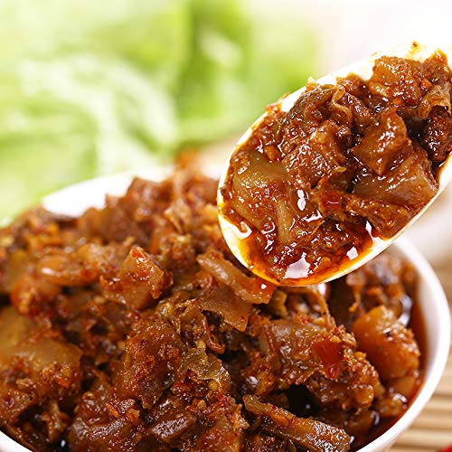 Fan Sao Guang Preserved Cabbage Chili Sauce Hot Chili Oil of Sichuan Cuisine Taste Chili Crisp Spicy Delicious Perfect for Everything (9.8 Oz)