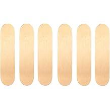 Blank Maple Skateboard Decks, 31 x 8 inch 7-Layer Maple Double Tail Skateboard Decks Set
