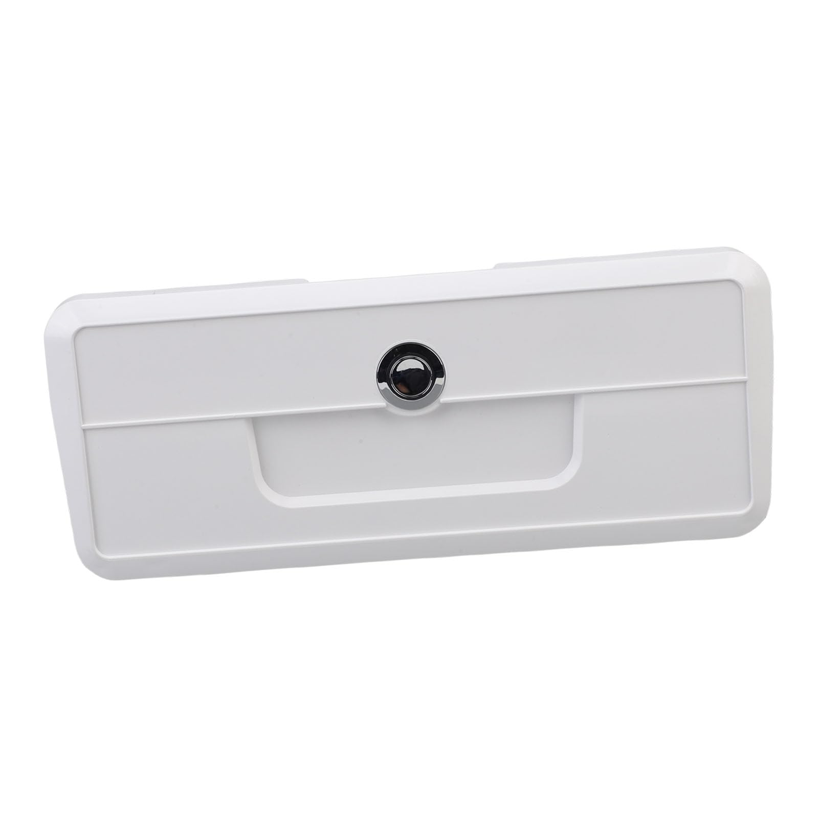 Denash Compartimento de Almacenamiento Multifuncional para Barcos, Guantera con Cerradura, Portavasos para Yate, RV, Material ABS