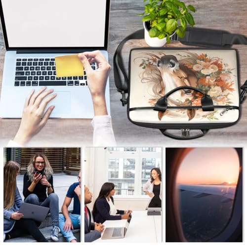 Bolso Maletín para Laptop 15 Pulgadas con Correa miniatura 6