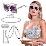 Dieses Set von Disco Party Outfit Frauen kann verwendet werden, Club themed, Musical Festival, Disco Party!