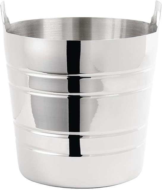 Stainless Steel Wine Bucket 190X204mm Champagne Beer Bowl Ice Cooler Restaurant