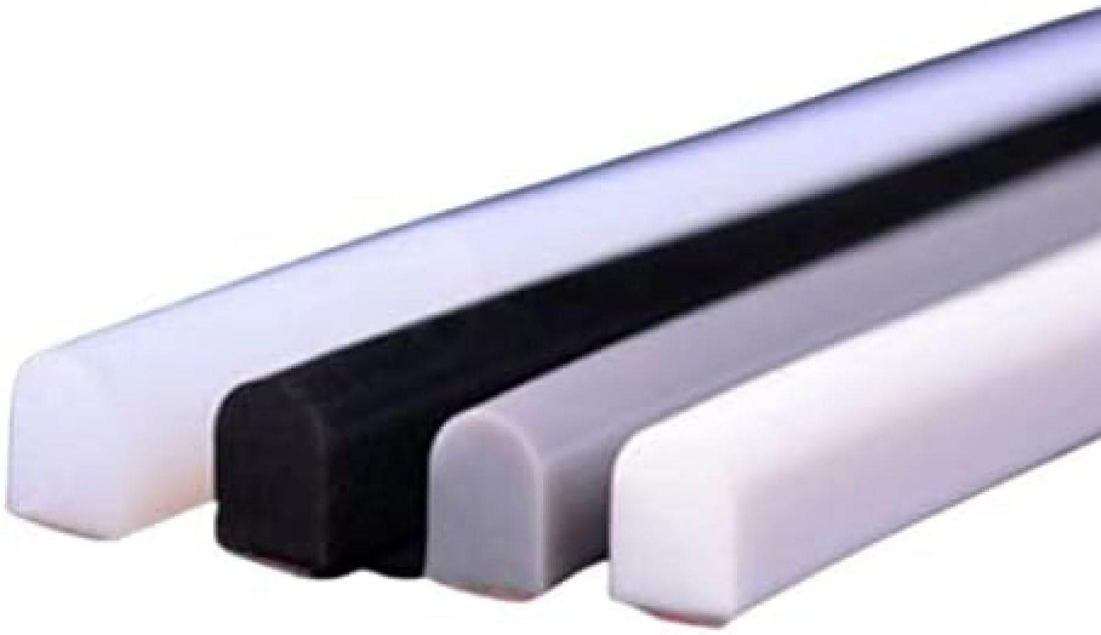 Generico Striscia Impermeabile Pieghevole, Silicone Antigoccia | Dimensioni Personalizzabili: 100x2x1,5 Cm, Adatte A Diversi Ambienti, Inclusi Bagni E Cucine (gray 1 meter)