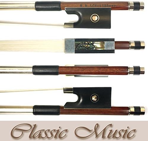 Classic Music Permanbuco Sartory Model W.R. Schuster Master Level Violin Bow