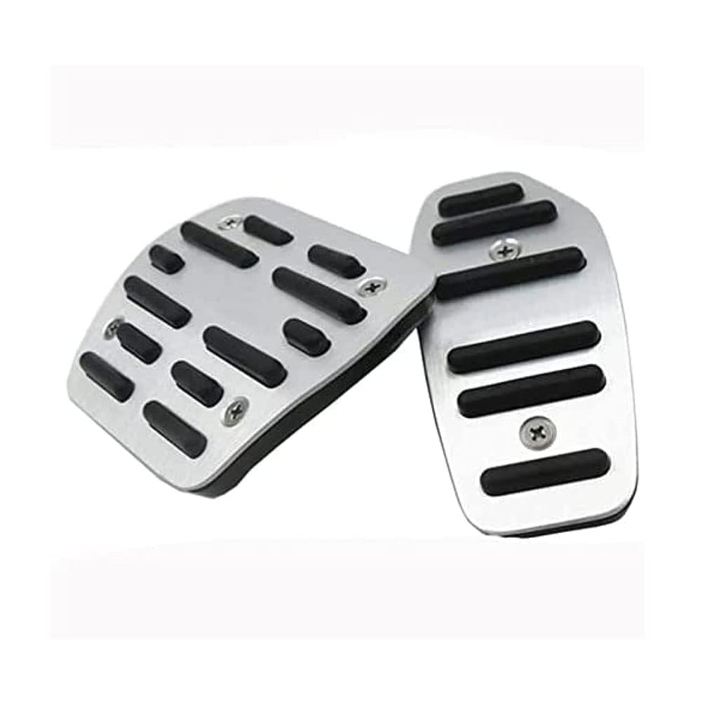 SHGUOMSC Car Pedal Cover Set for Renault Koleos 2017 Accelerator Gas Brake Footrest Pad Accessories