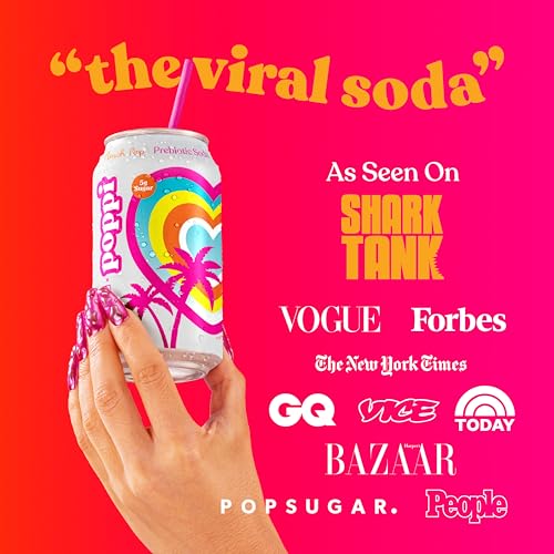 Image of Poppi Prebiotic Soda, Punch Pop, 12 Oz, 12 Pack