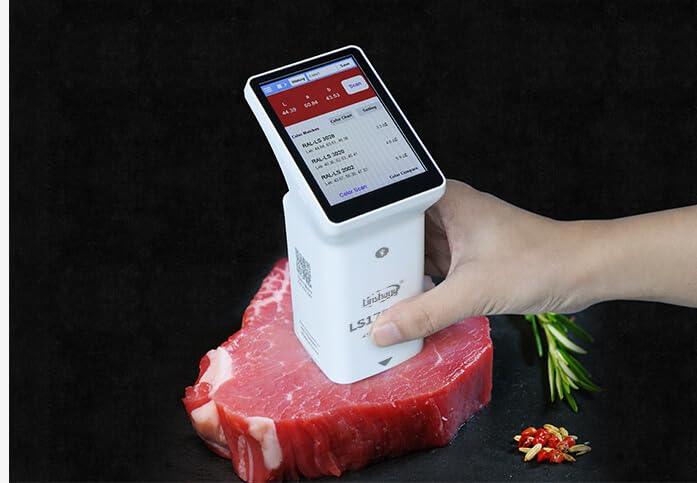LS175 45/0 Colorimeter with 20mm Aperture, Portable Color Analyzer, Color Difference Meter Tester, 3.5-inch Touch Screen