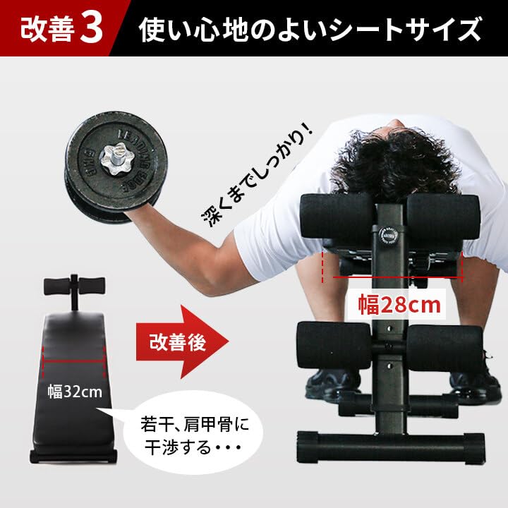 Amazon.co.jp: リーディングエッジ マルチシットアップベンチ フラット