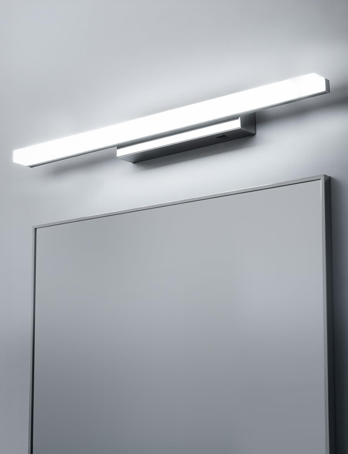 Combuh Spiegelleuchte Bad 60cm Spiegellampe Badezimmer LED Spiegelschrank Beleuchtung, Flexibeles Licht für Jeden Moment 5 Farbtemperaturen IP44 Lampe über Spiegel 230v Warmweiß Neutralweiss Kaltweiss