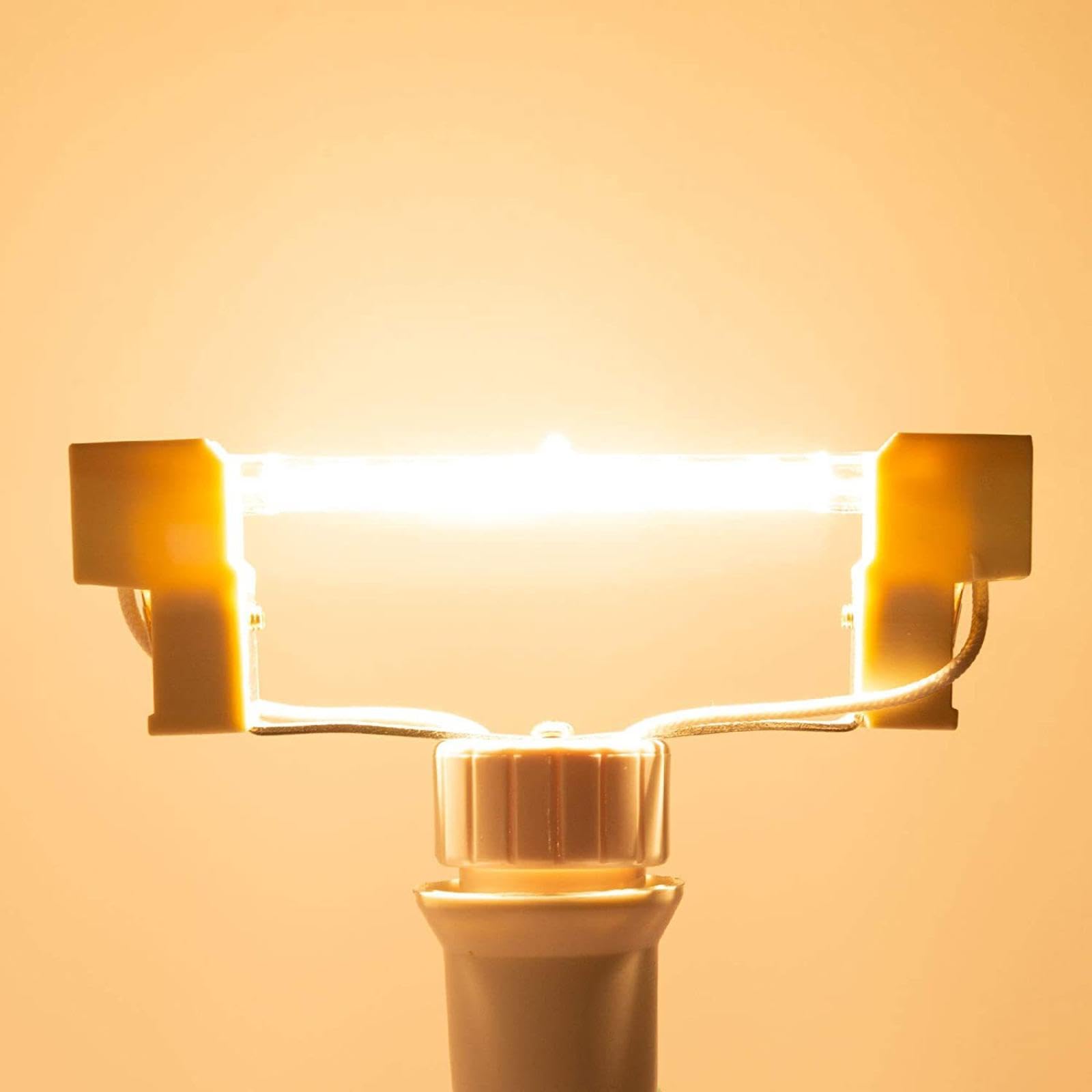 R7s Halogenlampe J254MM1000W 1500W 220-240V Warmweiße 2800K Verstellbare lineare Halogenlampe Geeignet für Wohneinrichtung 20PCS 254MM-1000W
