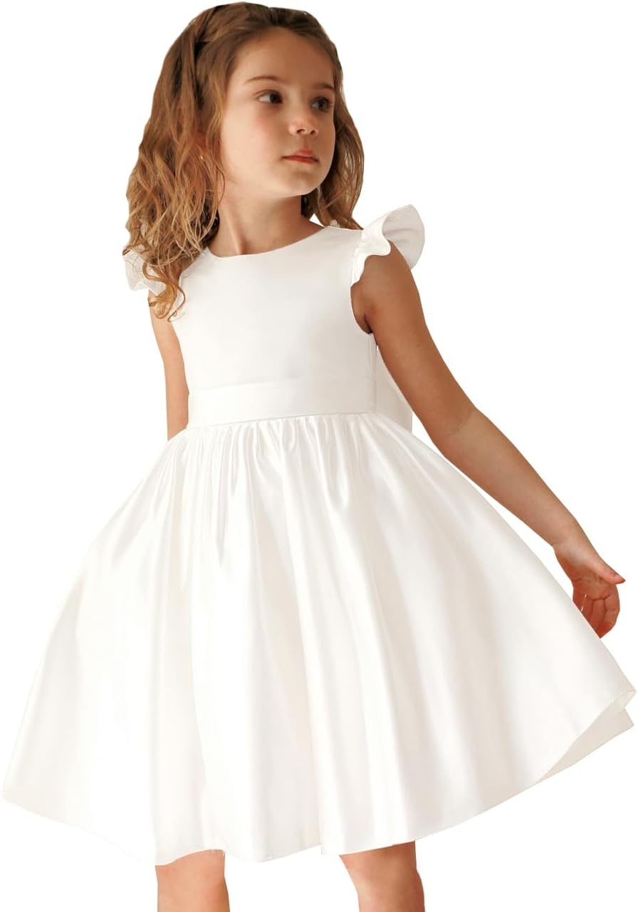 A line knee length flower girl dress Clearance