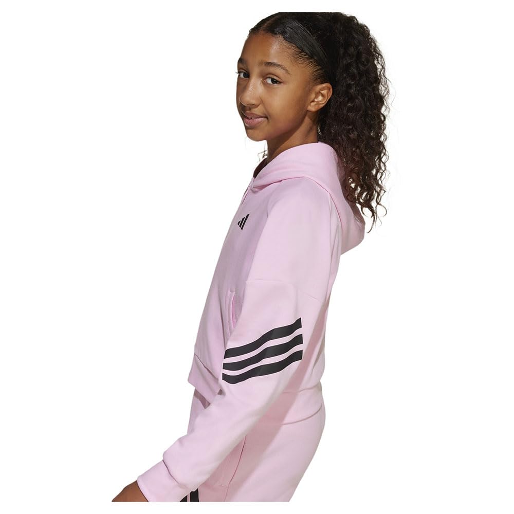 adidas Future Icons 3 Stripes Full Zip Sweatshirt 11-12 Years