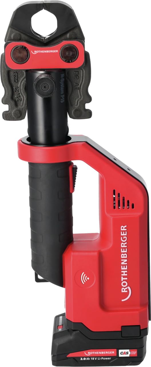 ROTHENBERGER ROMAX COMPACT III Set AMPShare, TH, 16 – 20 – 26 mm, batteria da 2 Ah | 1000004280 | Pressa, Utensile a pressa, Pinza idraulica, elettroidraulica, elettroidraulica, elettroidraulica