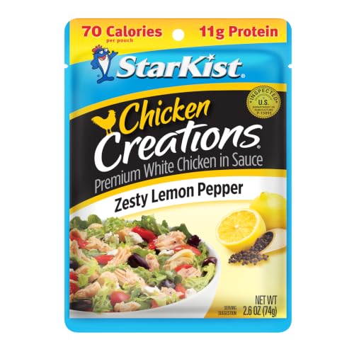 Image of StarKist Chicken Creations Zesty Lemon Pepper, 2.6oz Pouch, 1-Pack