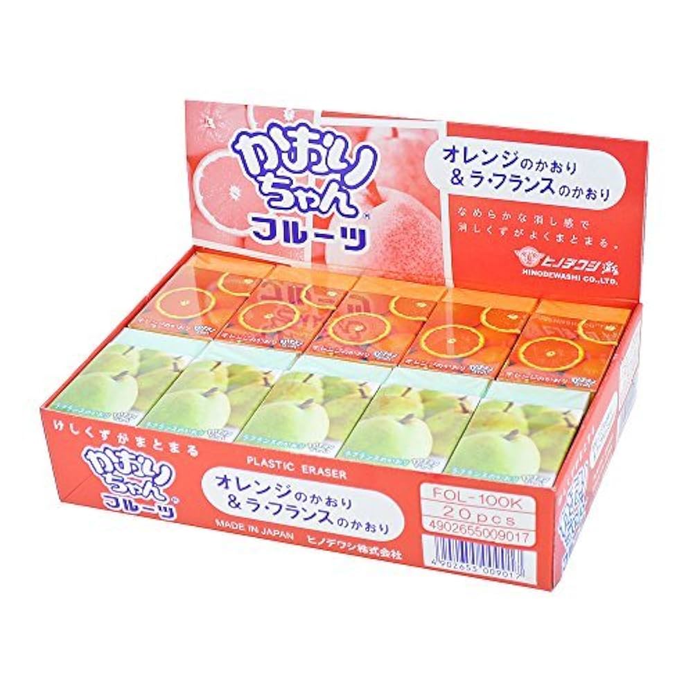 Amazon | ヒノデワシ 消しゴム かおりちゃん FOL-100K-B