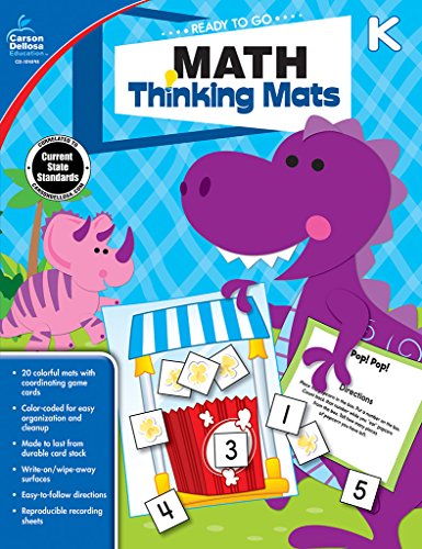 Math Thinking Mats Grade K (Ready to Go: Math Thinking Mats)