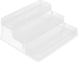 Cabilock Stojak na przyprawy z tworzywa sztucznego, 3 zwierzęta, organizer kuchenny, szafka, spiżarnia, regał krokowy, na butelki, szklanki, przyprawy, gotowanie, pieczenie