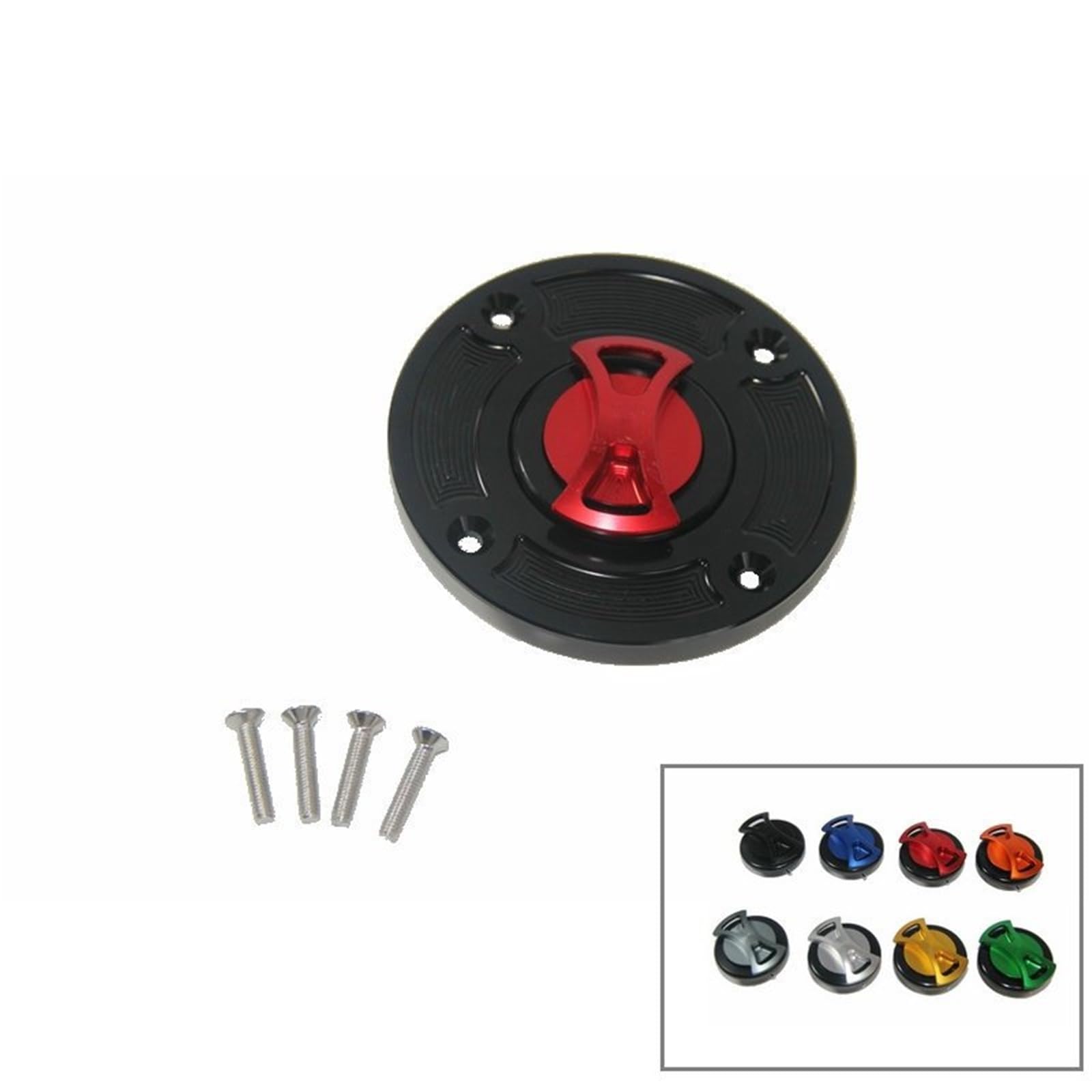 Tappo Serbatoio Moto Per S&uzuki GS500 GSXR750 1996-2003 | Tappo in alluminio CNC a tenuta stagna: leggero, facile da installare e dal design accattivante