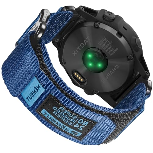 [torbollo] 22mm�K�[�~���x���g Instinct 3 Solar 45 mm/Instinct E 45 mm/F?nix E 47 mm/Fenix 7 Solar/Fenix 6 �ȂǗp �N�C�b�N�t�B�b�g�i�C�����X�|�[�c�o���h